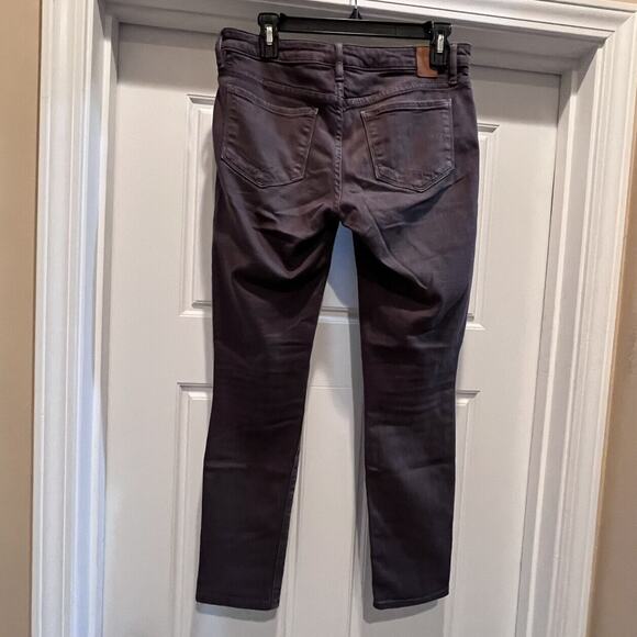 Raleigh Workshop Handcrafted Denim Jeans Mens 29x29 Gray Slim Taper Made in USA - Picture 12 of 13